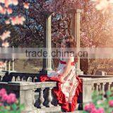 Long Maxi Dress Roses Vintage Dresses For Girls Of 10 Years Old Girls Party Dresses thumbnail-4