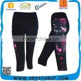 Women High Waist Slim Fit Starlight Pattern Yoga Pants Wholesale thumbnail-1