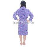 Dream Star Women Coral Fleece Heated Dressing Gown Fabric thumbnail-2