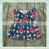 2017 Summer Kids Clothes Boutique Designer One Piece Party Children Dress thumbnail-1