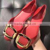 Big Square Button Women Melissa, Fashion Melissa Shoes for Adult thumbnail-1