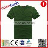 High Quality Cotton Bulk V-neck t Shirt Factory thumbnail-3