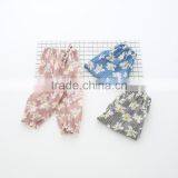 Wholesale 2017 Summer Pure Color Children Casual Beach Pants Anti-mosquito Pants thumbnail-1