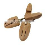 Hot Selling on Amazon Aromatic Red Cedar Wood Type Wooden Shoe Tree Shoe Strether With Thicker Front Part thumbnail-2