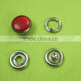 Best Selling Pearl Resin and Brass Combination Prong Type Snap Buttons thumbnail-2