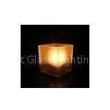 Glass Square Candle Holder thumbnail-1
