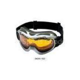 Customized PC+UV and TPU Ski Snowboard Goggles with Double-layer Anti-fog Lenses