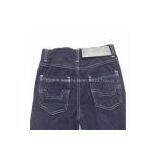 Fashion Kid's Jeans. 100% Cotton New Design Denim Jean Pant for Kids Girl thumbnail-3