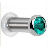 Stainless Steel Flower Ear Plug Tunnel Stretcher Expander Gauge