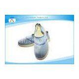 Blue Dustproof 0.5CM Stripe Lining Insole Anti Static Worker Shoes in Pharmaceutical Industry thumbnail-1