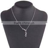 Tree Leaf Silver Chain Necklace Alloy Link New Bib Necklace 2017 thumbnail-2