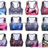 Sexy Women Cycling Sportswear Crossed Straps Sports Bra thumbnail-2