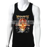 Megadeth tank tops in bulk,men's tank tops wholesale