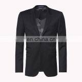 2017 New Arrival Mens Clothing Black High Neck Blazer For Men thumbnail-6