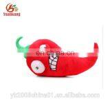 Custom cartoon stuffed red pepper plush vegetables and fruits toys