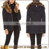 hooded jacket women wool fur women coat & parka 2017