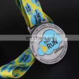 Custom Charity Running Competition Antique Plating Medal for 4KM thumbnail-1