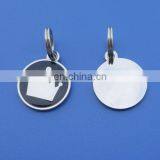 Black With Crown Logo Dog Pet Tag/custom Silver Plated Metal Cat Dog Tag thumbnail-1