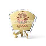 Custom 2017 Hot Sale Plastic Company Souvenir Plate