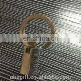 Hot Sale Leather Keychain With Metal Logo thumbnail-3