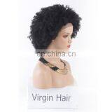 Human Hair Full Lace Wig Remy Brazilian Human Hair Short Lace Wigs thumbnail-2