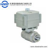 Dn20 3/4'' Motorized Ball Valve Control System Ss304 Motoroperated Ball Valves