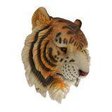 Ho Display Custom Animal Head Home Hotel Decoration Wall Mounted Fiberglass Tiger Head thumbnail-2