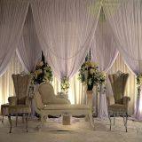 2019 RK hot sale black  pipe and drape for wedding decoration for sale