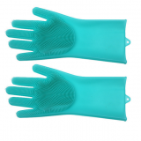 Custom Car Washing Silicone Dish Washing Gloves thumbnail-3