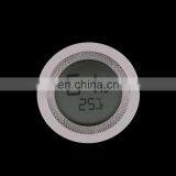New Design Round Indoor Cigar Digital Thermometer Hygrometer thumbnail-6