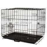 Wholesale Designs Stainless Steel Iron Commercial Wire Cheap Large Metal Pet Dog Kennel Cage For Sale Cheap thumbnail-3