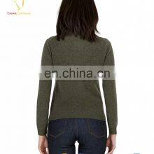 Женские качественные плотные кардиганы изCashmere - шерсти с раскрывающимся передом thumbnail-2