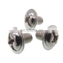 Combo Drive Black Mushroom Head Screw in Stock thumbnail-1