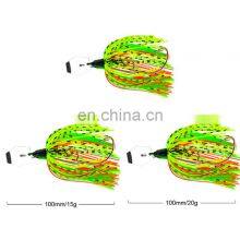 Amazon Hot Sale 12g 15g 20g Tassel Sequins Anti-hanging Bottom Lure Fishing Spinner With Rubber Skirts thumbnail-3