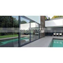 Aluminum Tempered Glass Sliding Doors for Balcony Patio Entrance