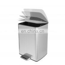 20L 30L Pedal Bin Stainless Steel Waste Bin Trash Can