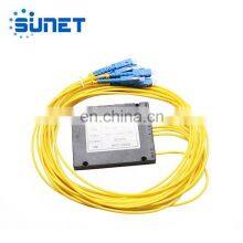 PLC Splitter 1x8 Оптический волоконный разветвитель в корпусе типа ABS. PLC-оптический разветвитель с разъемом SC UPC диаметром 0,9 мм, однорежимный thumbnail-2