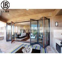 Veranda Use Aluminum Bi Folding Entrance Door of Outside