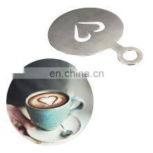 New Design Trending Selling Products Barista Stencil Stainless Steel 6pcs Set in Good Price Direct From Manufacture