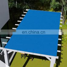 Pool shading garden sun shade cover privacy screen UV protection blue waterproof shade sail