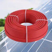 TUV pv Solar Cable Red 6mm PV1-F for Solar Panel Collecting Cable Electric Solar Cable Wire thumbnail-1