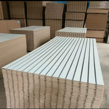Wood Plywood MDF Board Slatwall Panel Slat Wall thumbnail-3