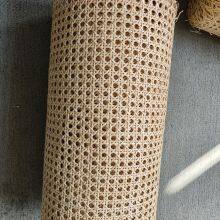 Factory Plastic Rattan Cane Webbing pe Rattan Weaving Mat Rolls for Furnitures thumbnail-3