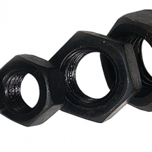 Hex Nut Hex Nut High Strength Grade 8.8 External Hex Screw Cap Blackening Heat Treatment Tempered Hex Thickened Enlarged Fine Tooth Nut thumbnail-5