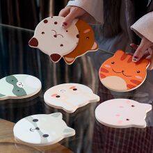 Factory Wholesale OEM ODM Animal Shape Diatomite Diatomaceous Earth Cup Coaster thumbnail-5