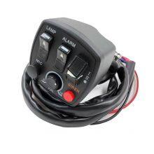 Универсальный светомугнеторегулятор LED для руля мотоцикла, модифицированный блок управления фарами, поворотниками и гудком. Автозапчасти thumbnail-2
