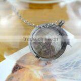 2016 New FDA Approved 304 Stainless Steel Mesh Tea Ball Infuser Bulk Tea Infuser S/M/L thumbnail-5