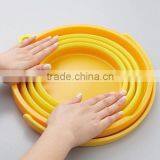 Portable Space Saver Outdoor New Collapsible Silicon Round Water Bucket Container thumbnail-6