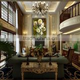 01-008 Large Size Canvas Printing Paint Flower Painting For Living Room OR Bedroom For Decoration thumbnail-3