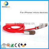 REMAX 2 In1 Micro USB to Reversible USB Data Sync Charge Cable for IPhone 6 6S 6Plus and Android thumbnail-5
